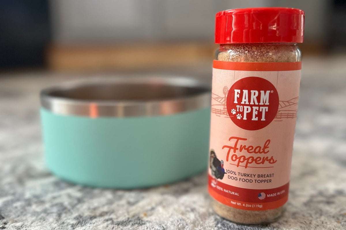 All New Pet Food Toppers: A Flurry of Pure Protein for Furry Friends - Farmto-pettreats