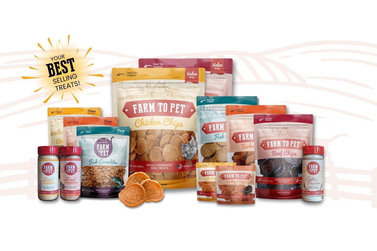 Farmto-pettreats Healthy Pet Treats for Wholesale.