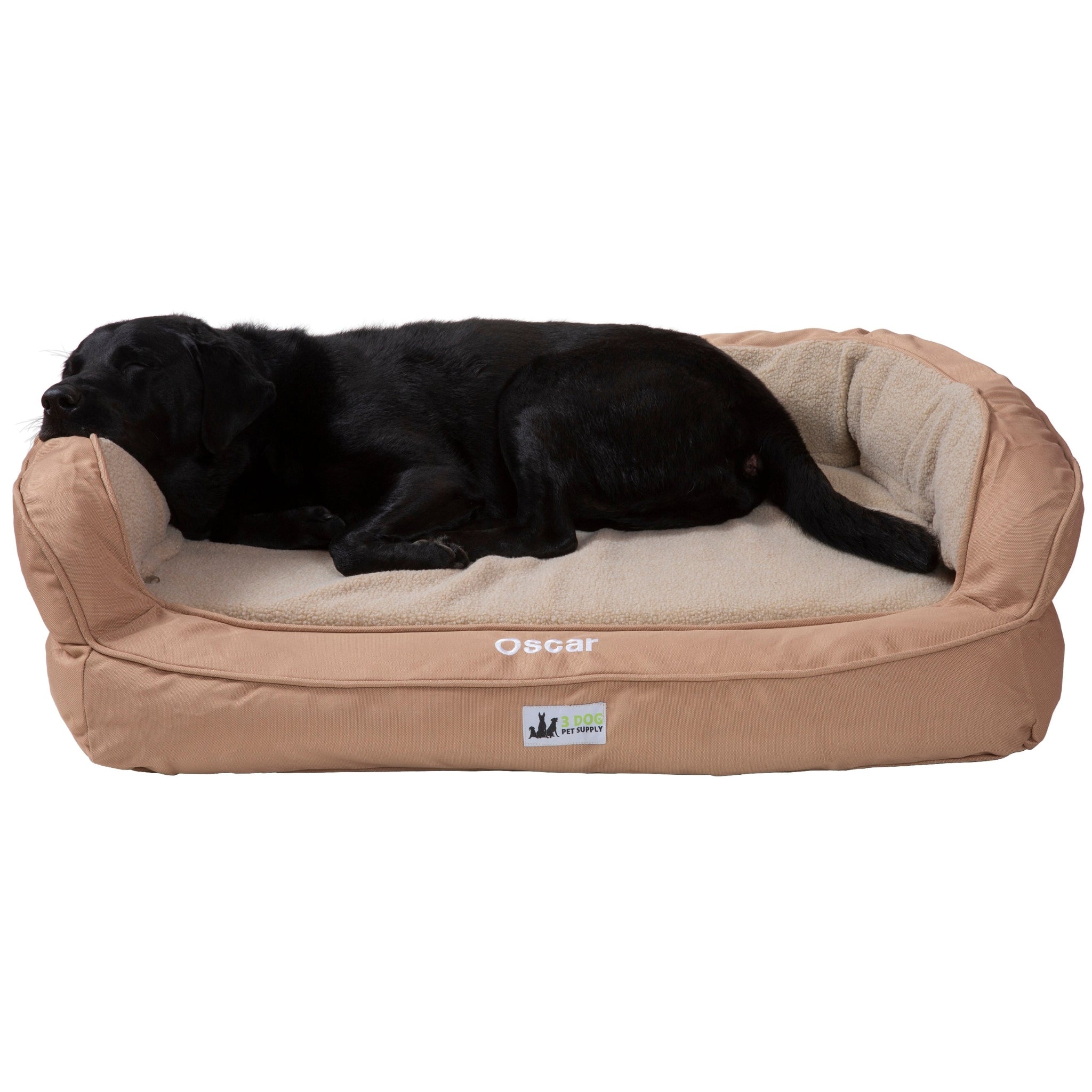 EZ-Wash Fleece Headrest Dog Bed