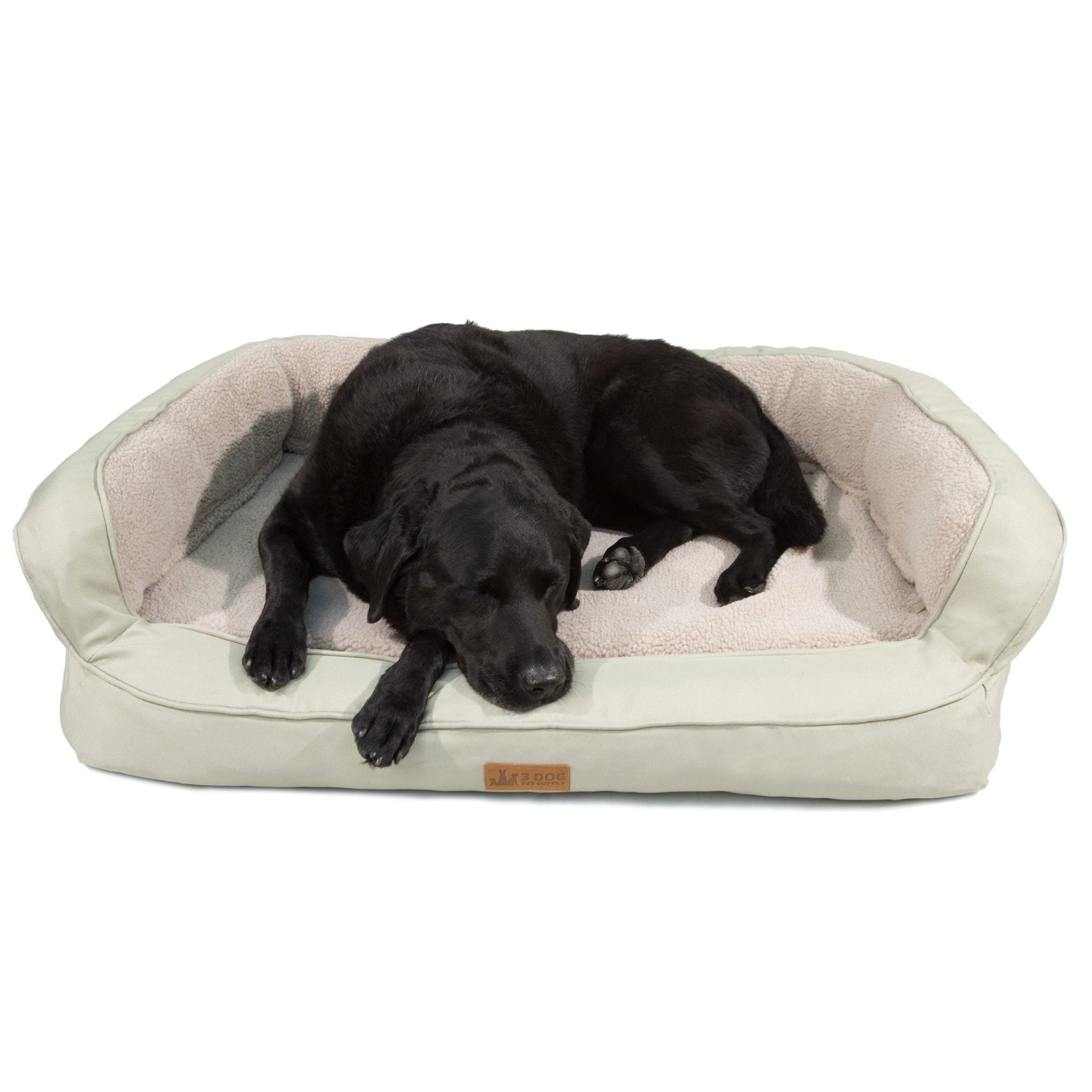 EZ-Wash Fleece Headrest Dog Bed