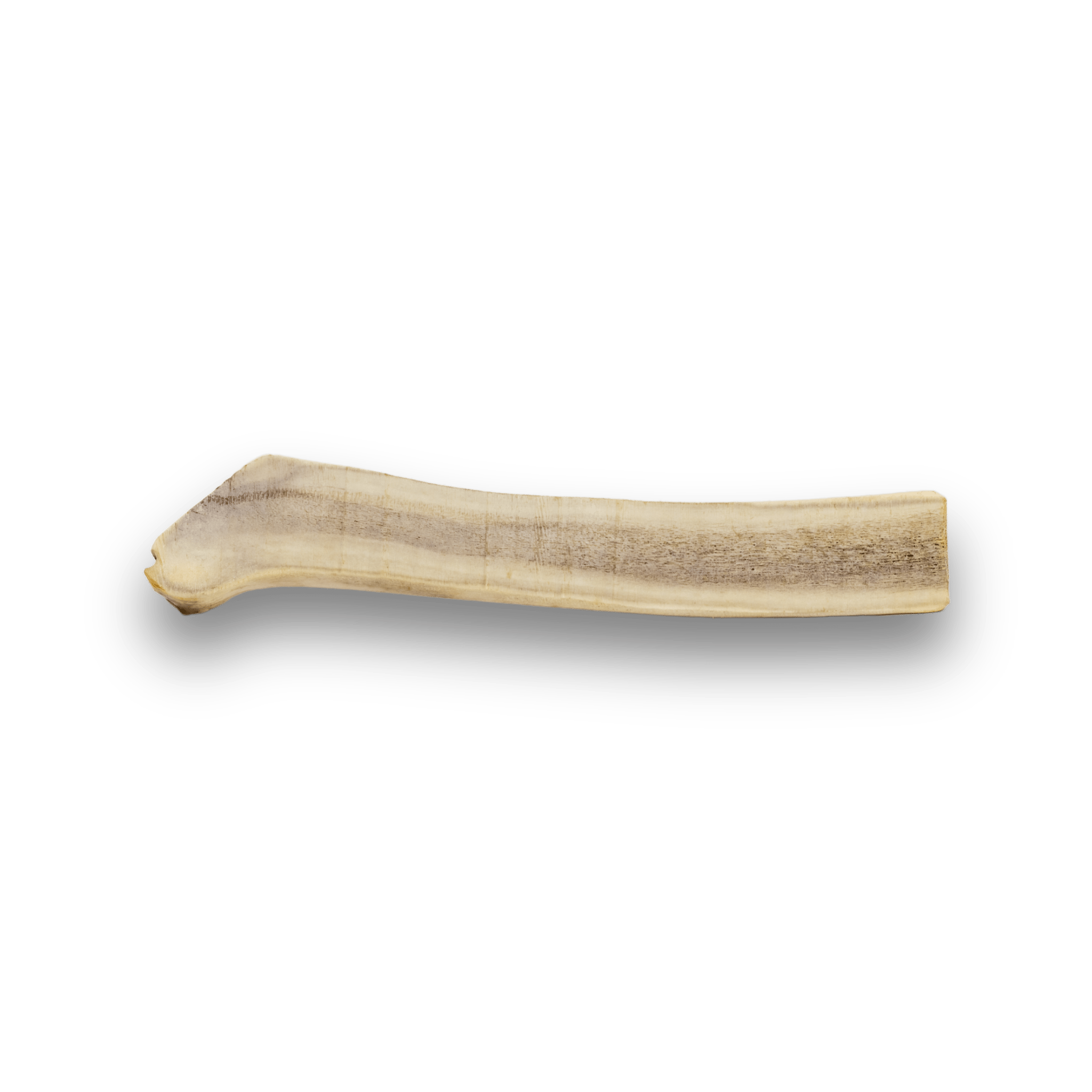 Product Picture of Farmto-pettreats Split Reindeer Antlers for Dogs Organic Dog Chews in white background.