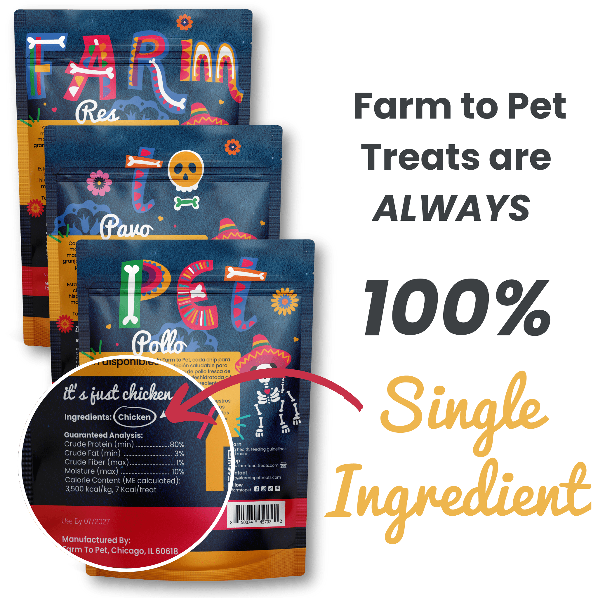 Premios Para Perros Fiesta Pack | Dog Treat Variety Bundle